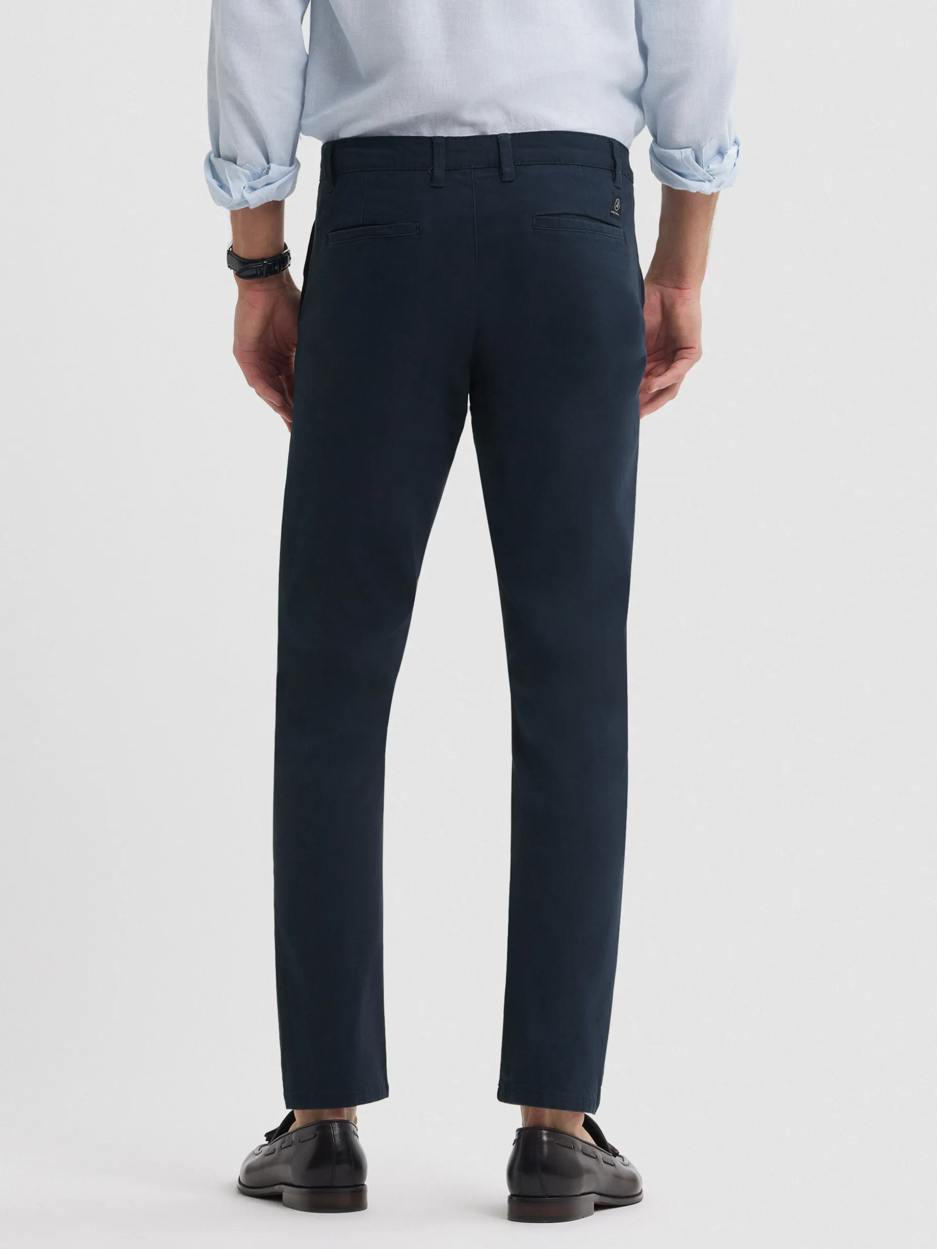 PANTALON CHINO SLIM FIT AZUL MARINO