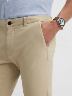 PANTALON CHINO SLIM FIT BEIGE
