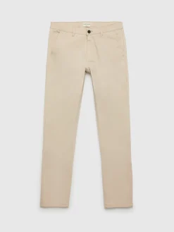 PANTALON CHINO SLIM FIT BEIGE