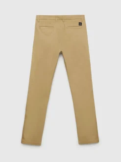 PANTALON CHINO SLIM FIT CAMEL