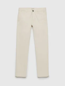 PANTALON CHINO SLIM FIT CRUDO