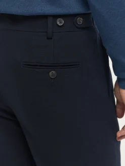 PANTALON CLASSIC TWILL AZUL MARINO