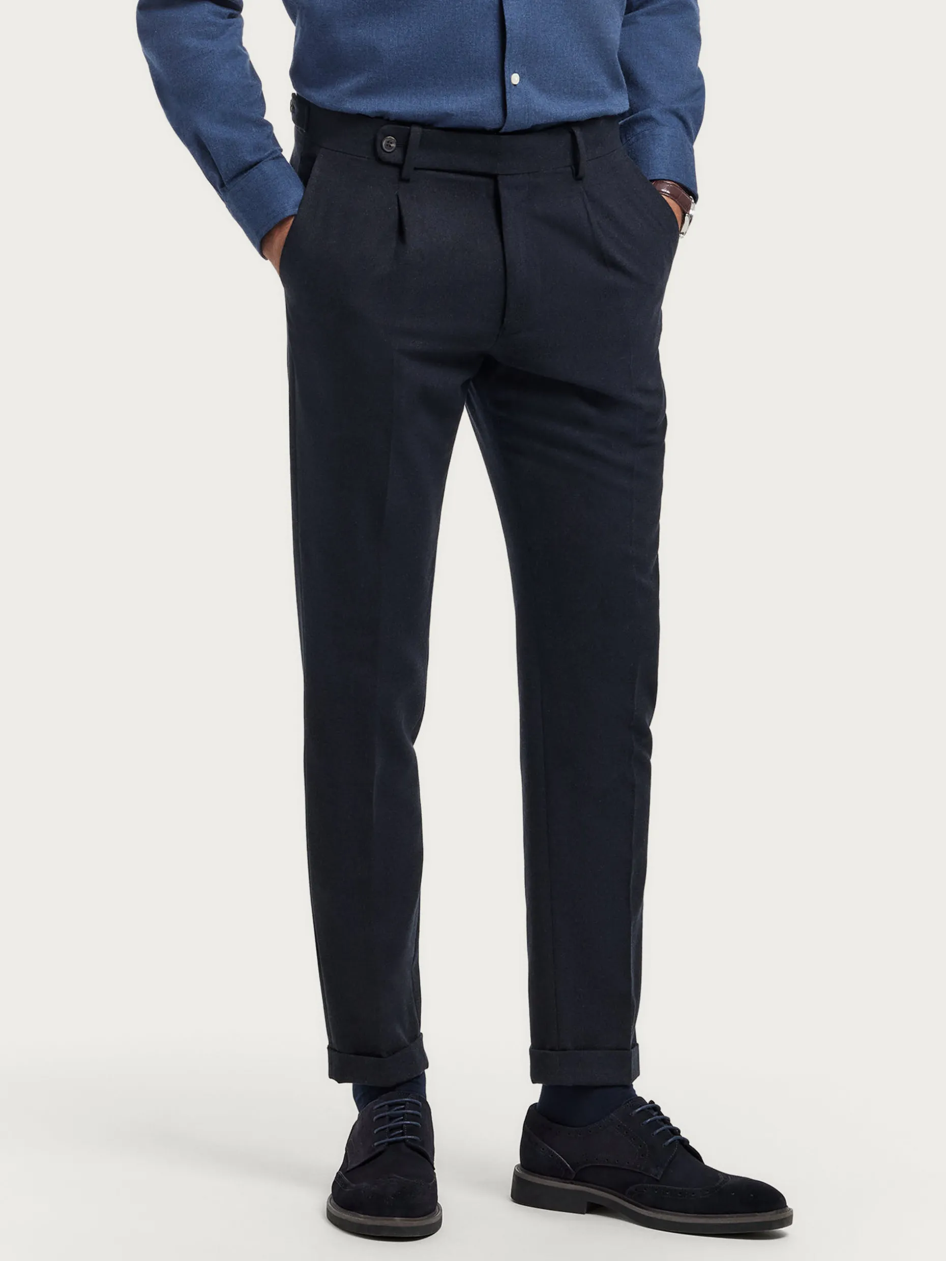 PANTALON CLASSIC TWILL GRIS