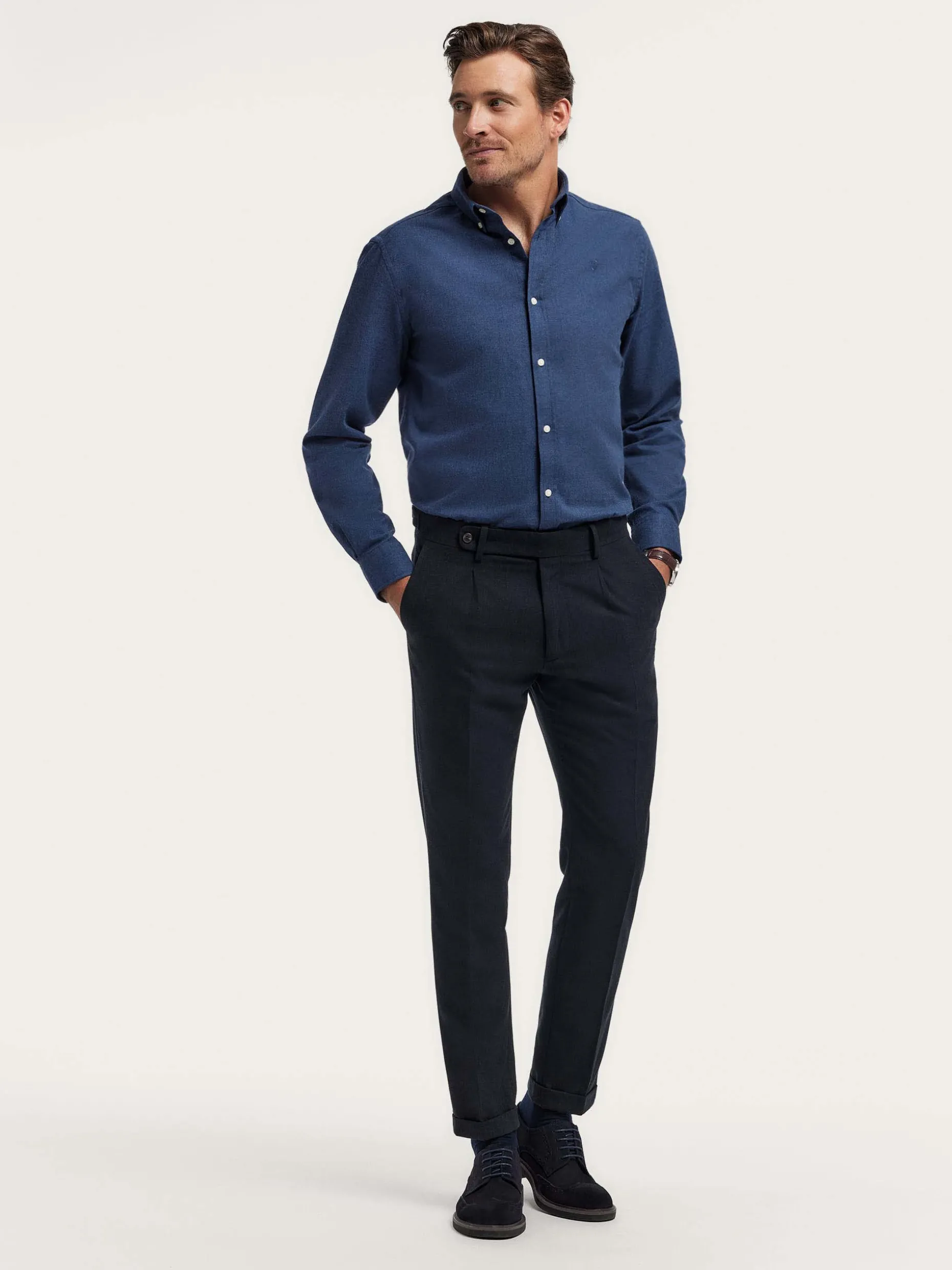 PANTALON CLASSIC TWILL GRIS