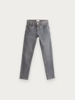 PANTALON DENIM KIDS GRIS