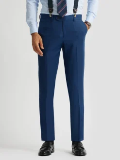 PANTALON FIL A FIL AZUL
