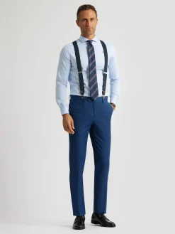 PANTALON FIL A FIL AZUL