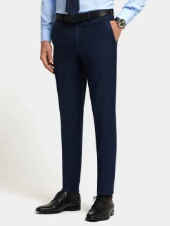 PANTALON FIL A FIL AZUL MARINO