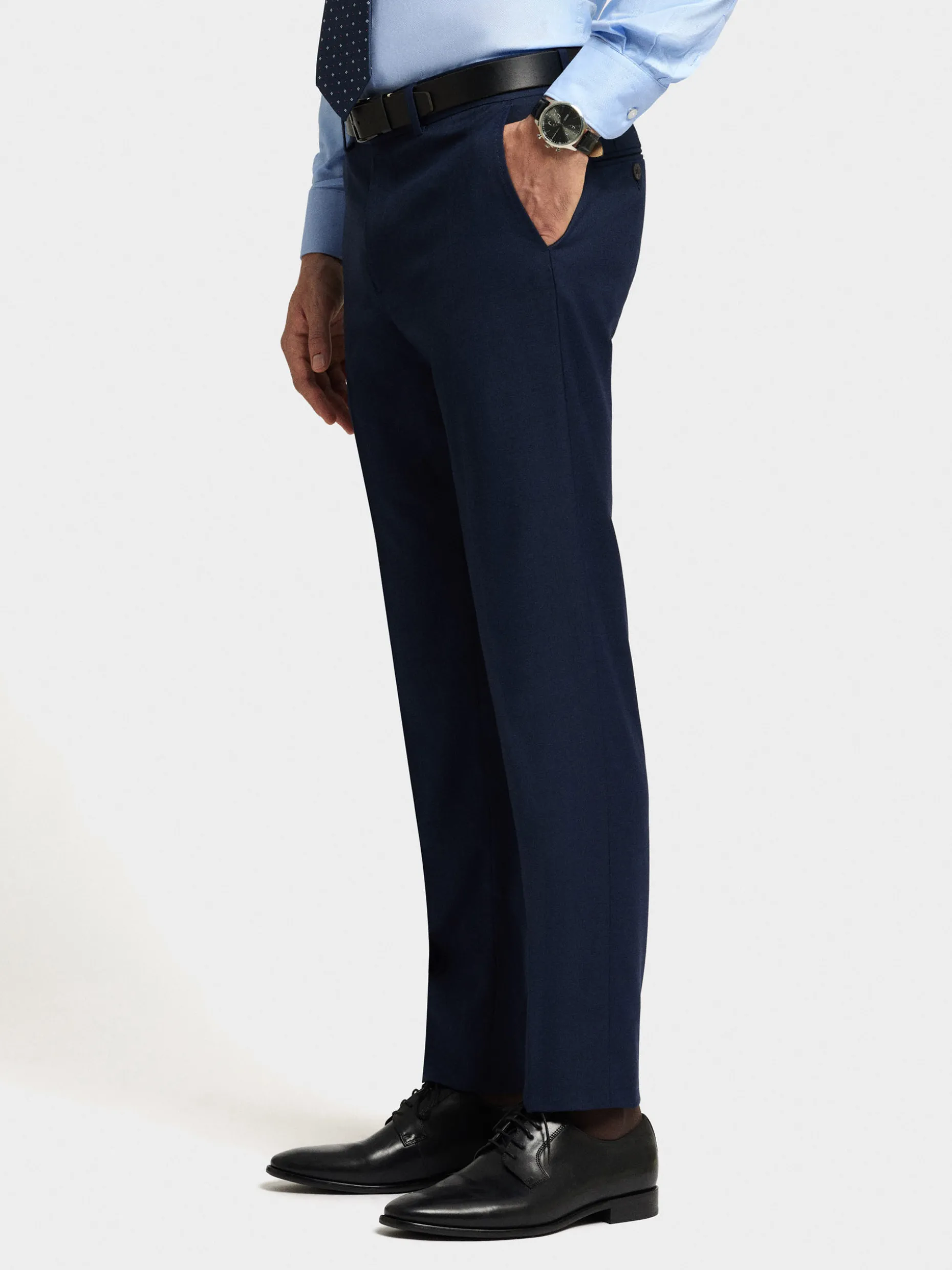 PANTALON FIL A FIL AZUL MARINO