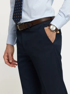 PANTALON FIL A FIL AZUL MARINO