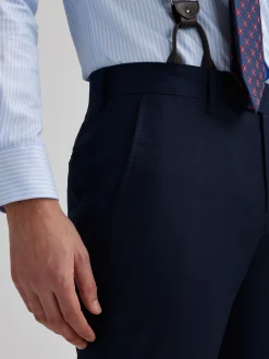 PANTALON FIL A FIL AZUL MARINO