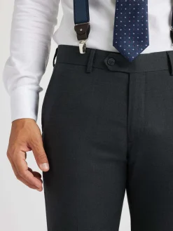 PANTALON FIL A FIL GRIS