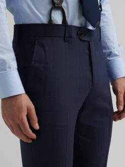 PANTALON FINESTRA SLIM AZUL MARINO