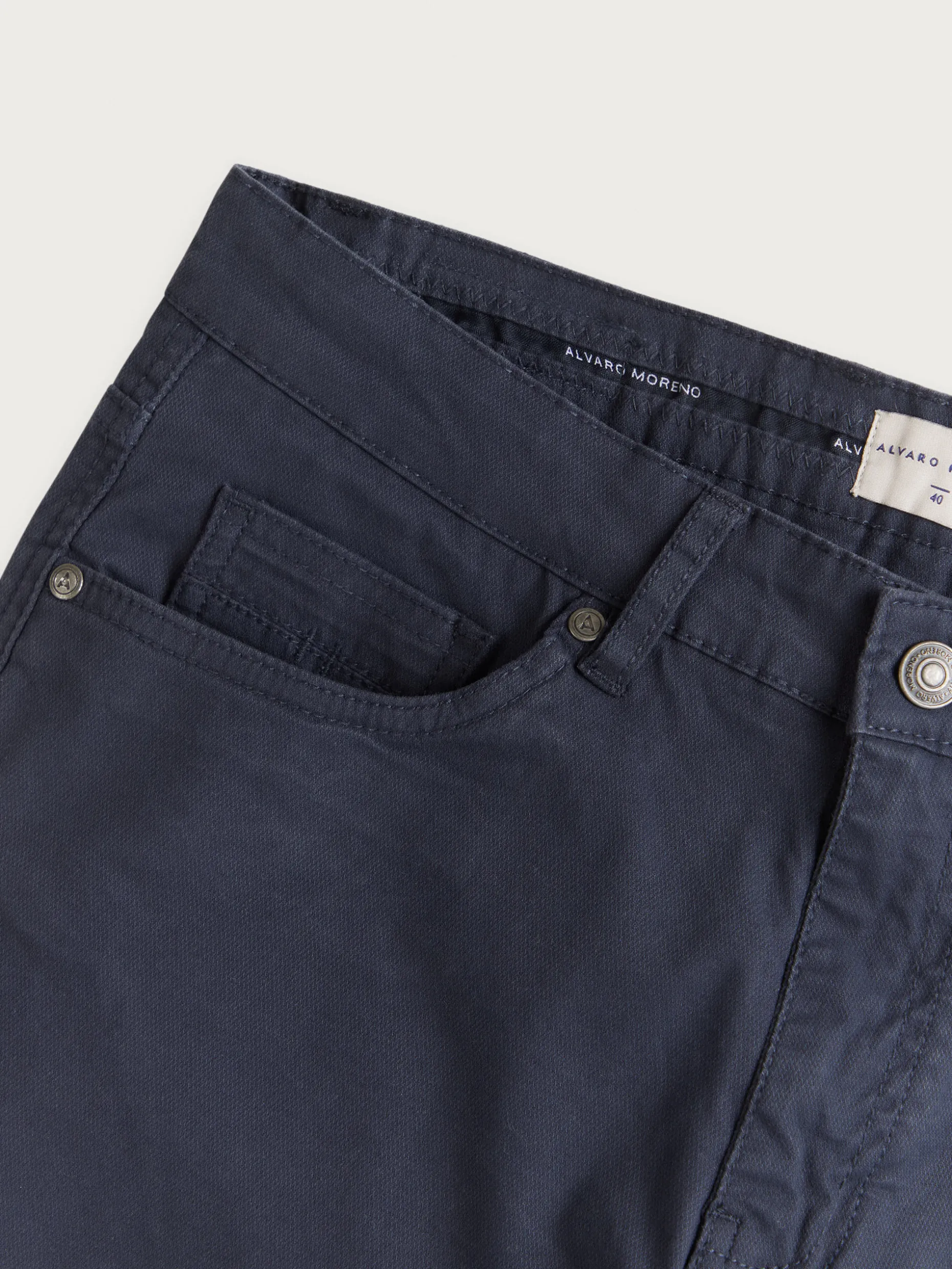 PANTALON MICRO 5PKT AZUL MARINO