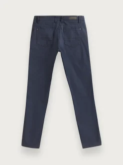 PANTALON MICRO 5PKT AZUL MARINO