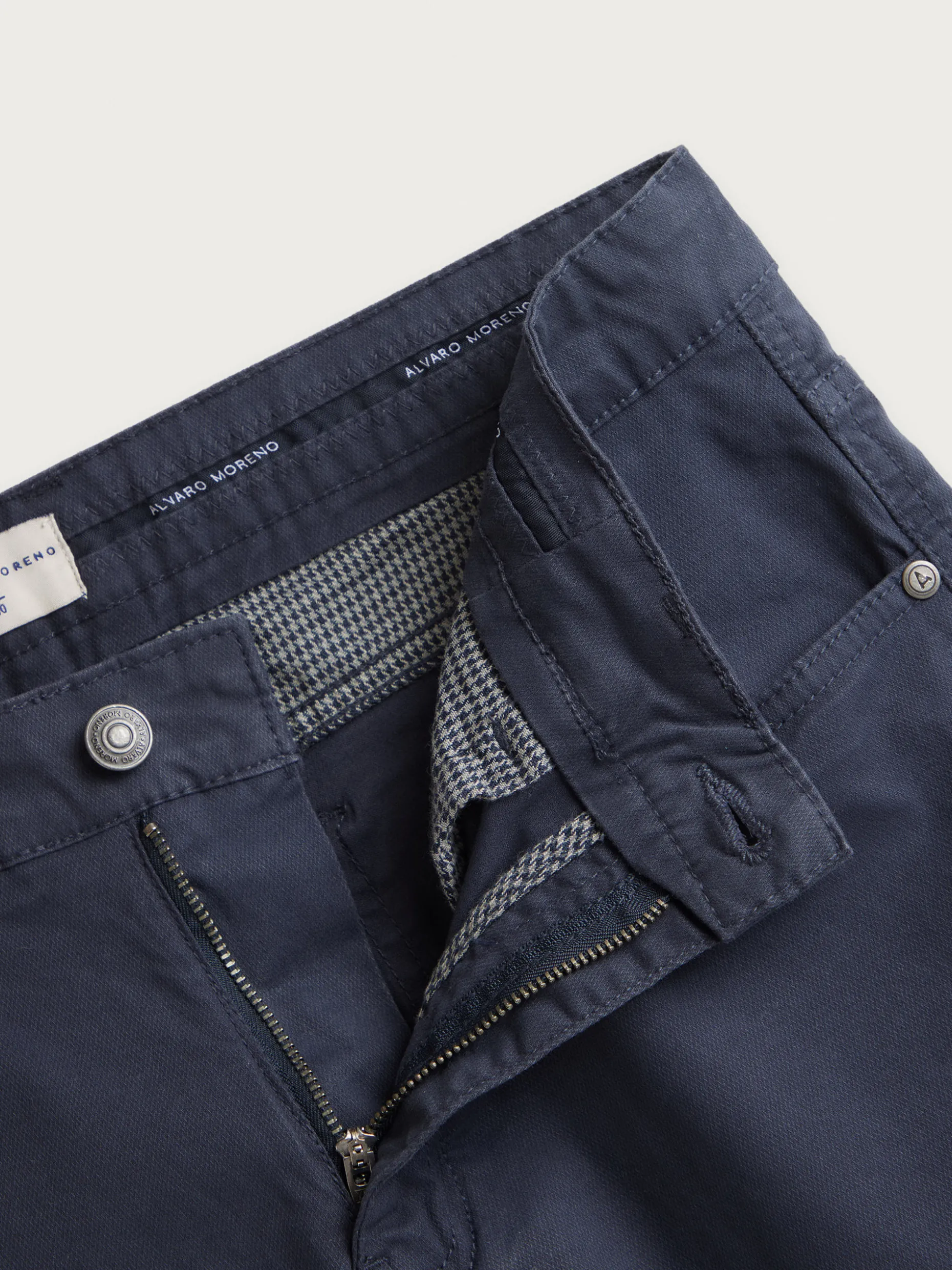 PANTALON MICRO 5PKT AZUL MARINO