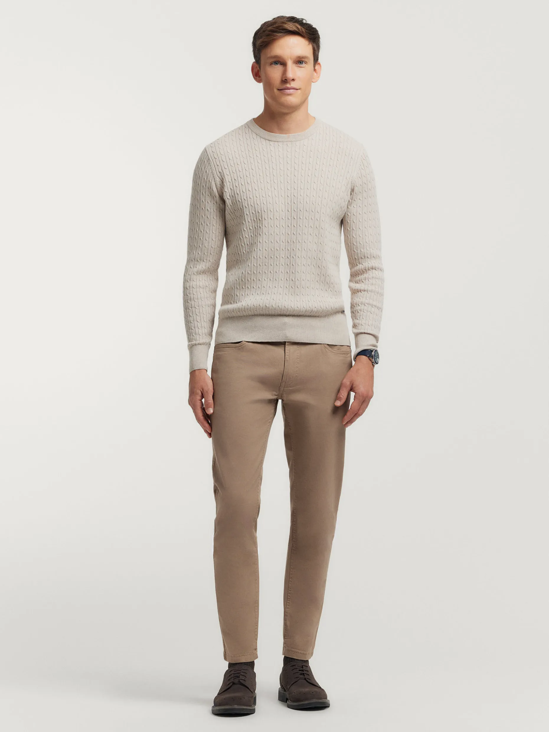 PANTALON MICRO 5PKT CAMEL