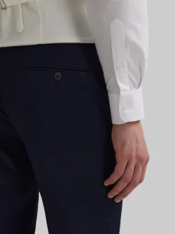 PANTALON MILANO GALES AZUL MARINO