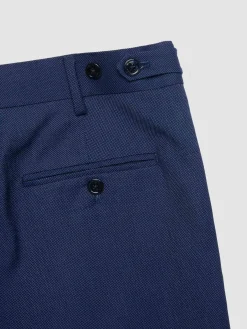 PANTALON NAPOLI MICROBIRD AZUL