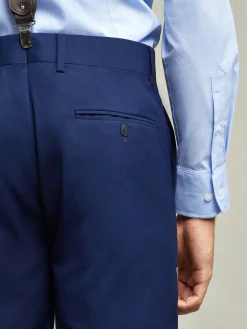 PANTALON PLAIN SLIM AZUL