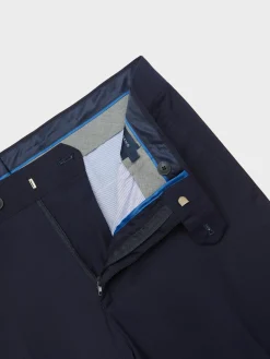 PANTALON PLAIN SLIM AZUL MARINO