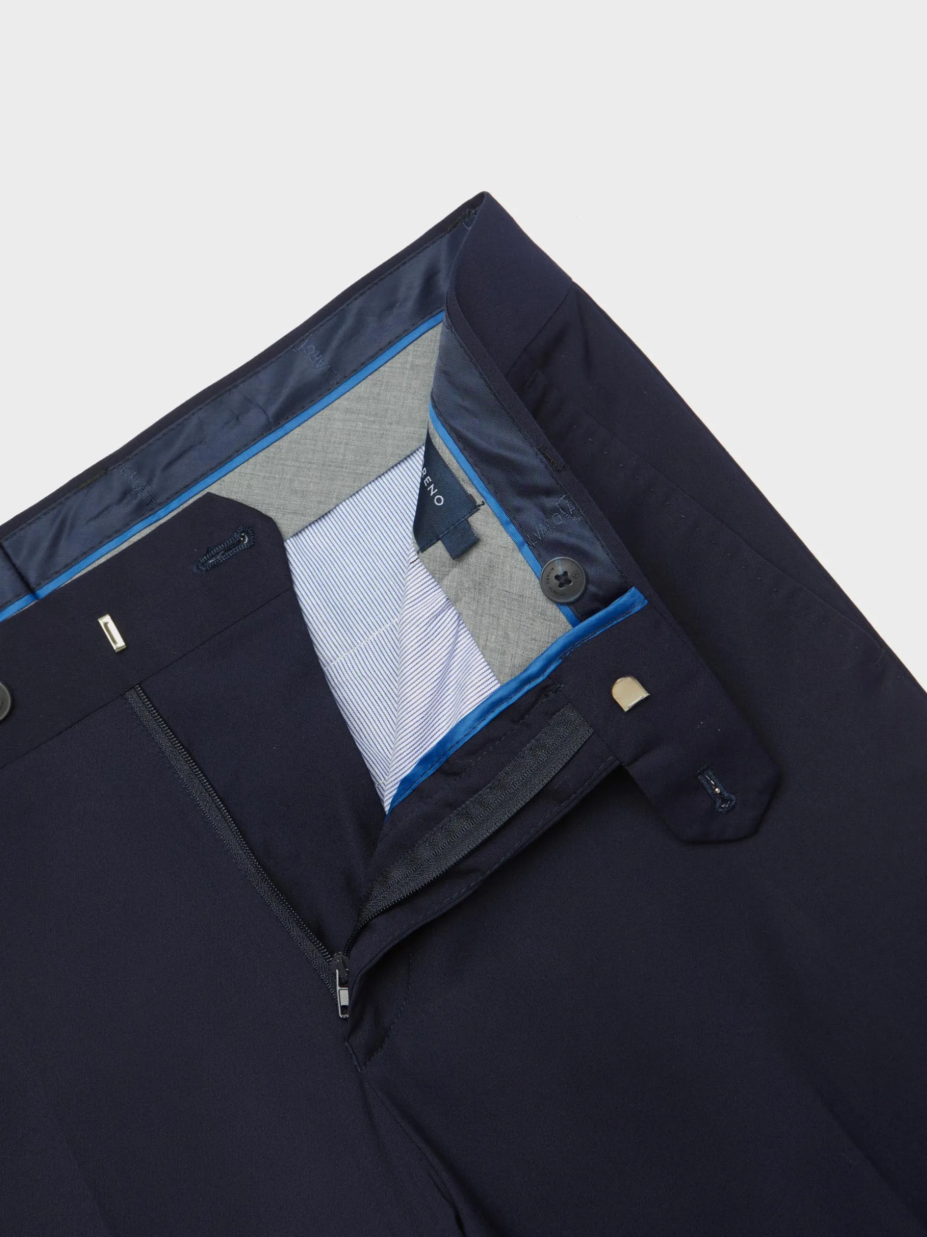 PANTALON PLAIN SLIM AZUL MARINO