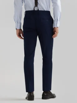 PANTALON PLAIN SLIM AZUL MARINO