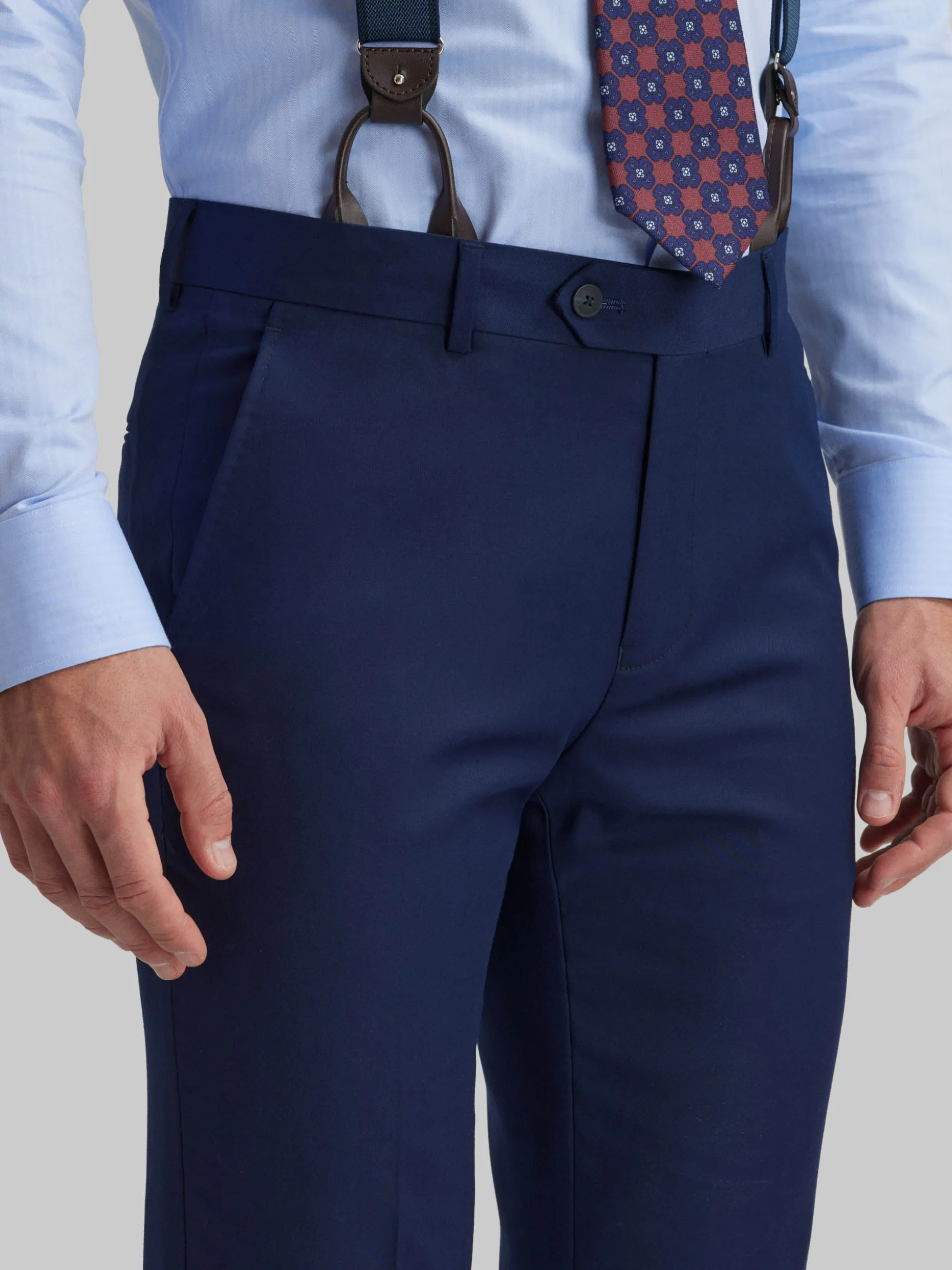 PANTALON TWILL AZUL