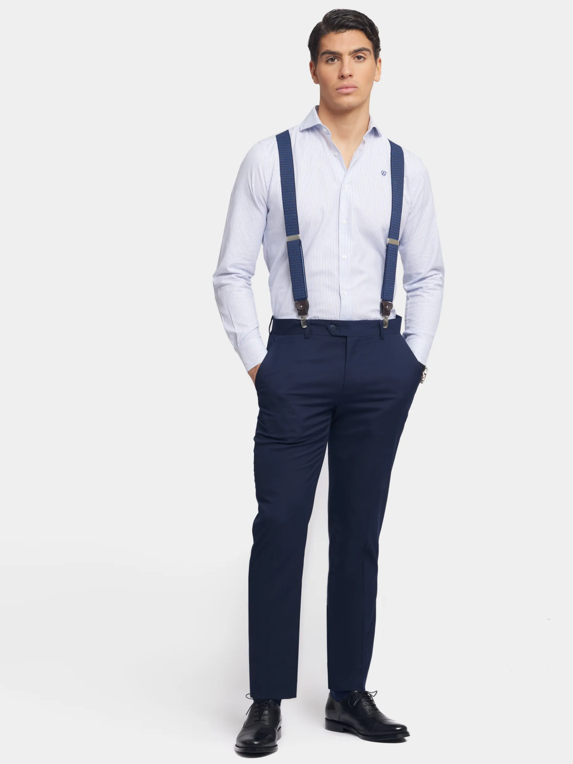 PANTALON TWILL AZUL MARINO