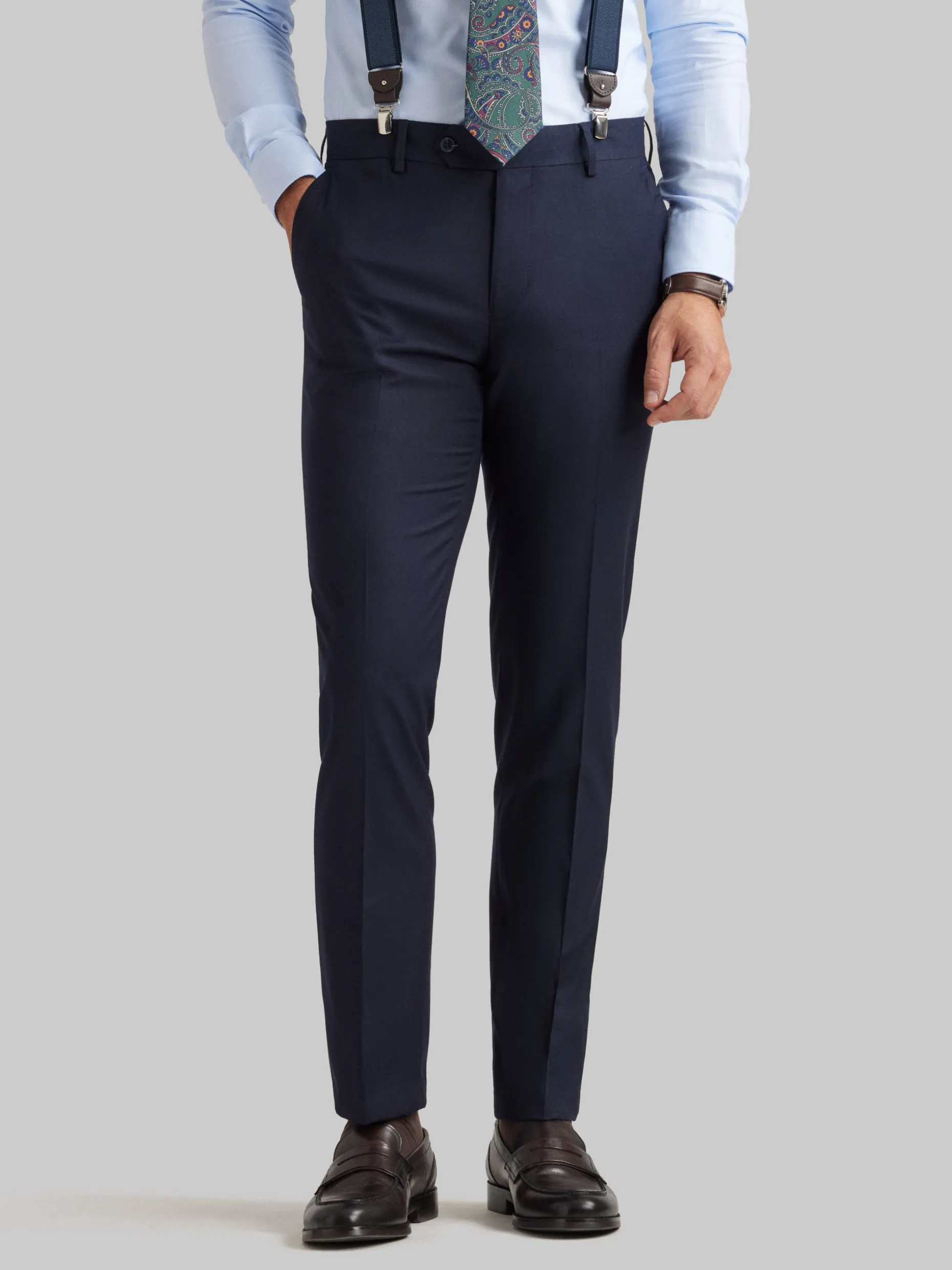 PANTALON TWILL AZUL MARINO
