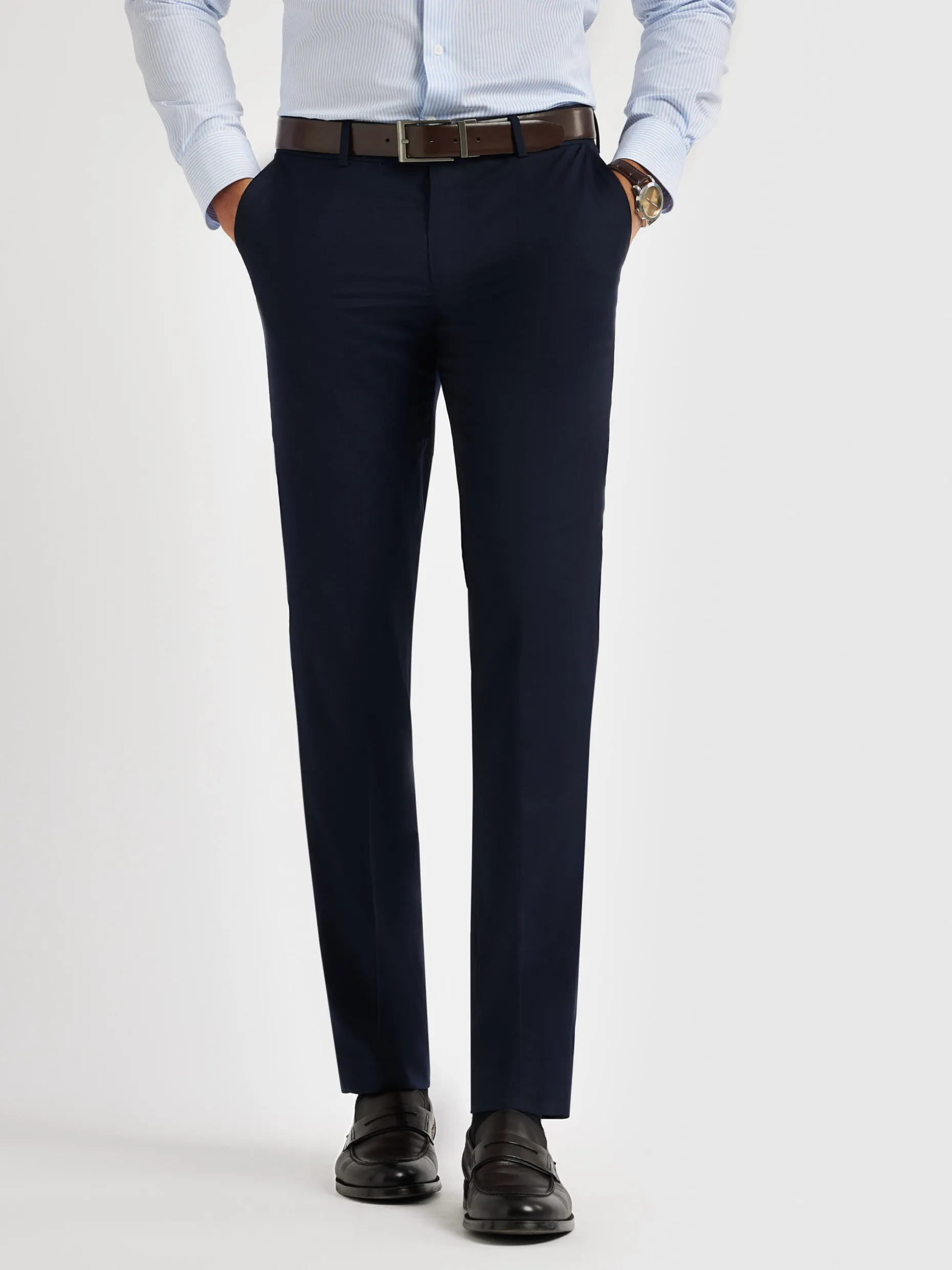 PANTALON TWILL AZUL MARINO