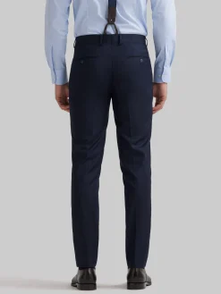 PANTALON TWILL CRUZADO AZUL MARINO