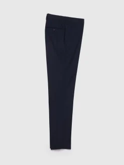 PANTALON TWILL CRUZADO AZUL MARINO