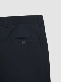PANTALON TWILL CRUZADO AZUL MARINO