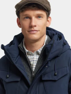 PARKA BORGIA AZUL MARINO