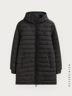 PARKA RATCHED REVERSIBLE AZUL MARINO | MARRÓN