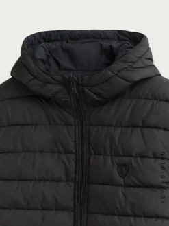 PARKA RATCHED REVERSIBLE AZUL MARINO | MARRÓN