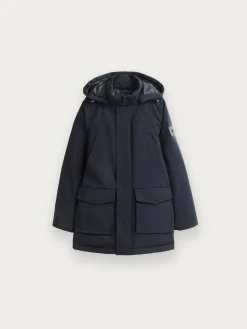 PARKA SHERMAN KIDS AZUL MARINO