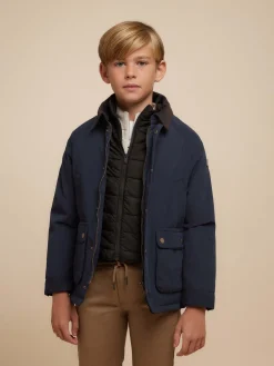 PARKA TIM KIDS AZUL MARINO