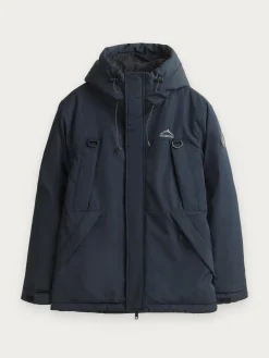 PARKA TREKKING AZUL MARINO