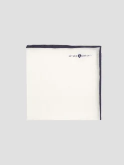 PAÑUELO LINO AZUL MARINO