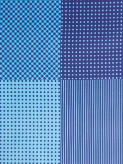 PAÑUELO PRINTED CELESTE