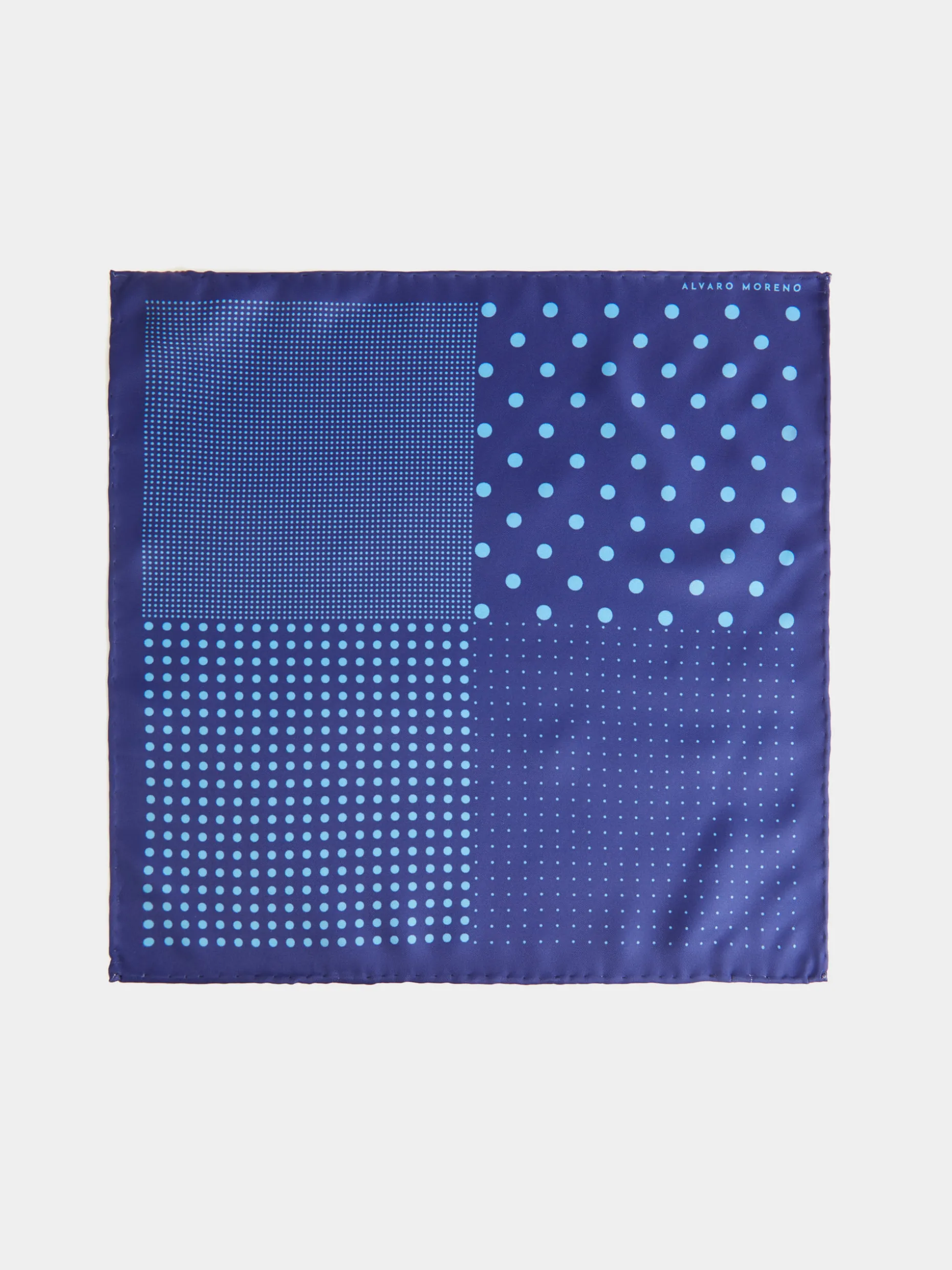 PAÑUELO PRINTED CELESTE