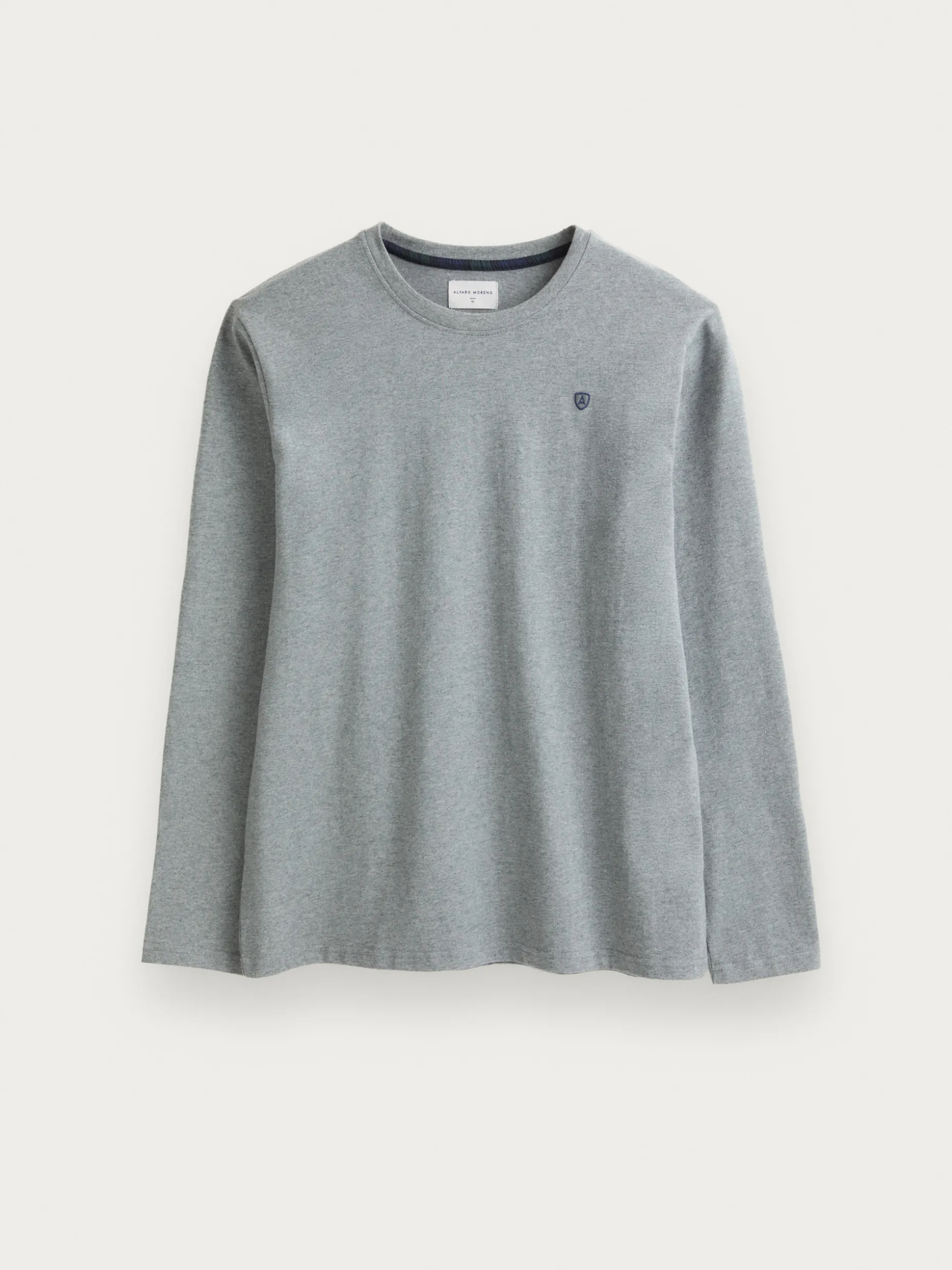 PIJAMA FRANELA CUADROS GRIS