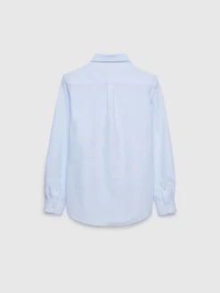 POLERA PIN POINT CELESTE