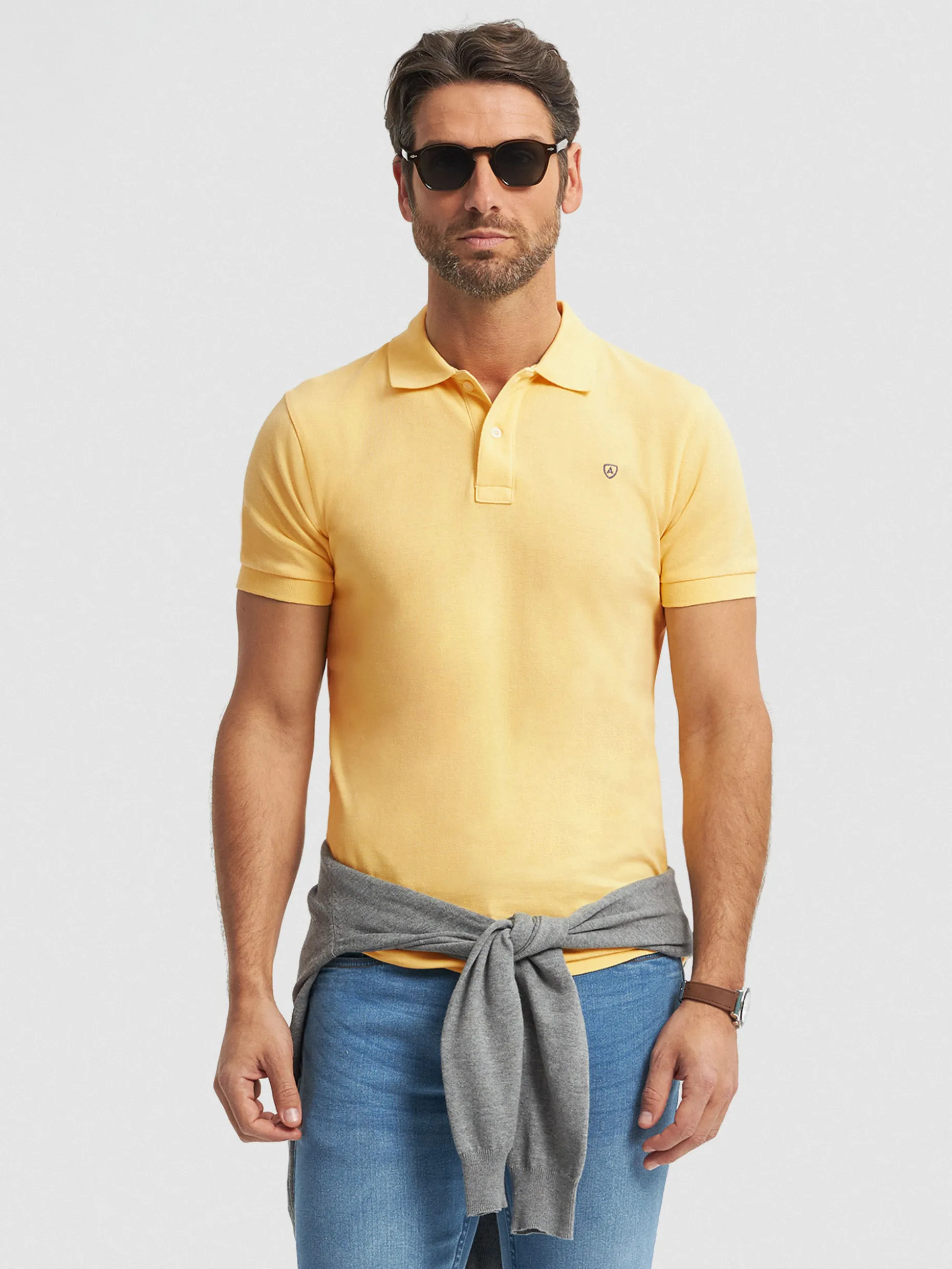 POLO BASIC AMARILLO