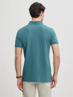 POLO BASIC AZUL