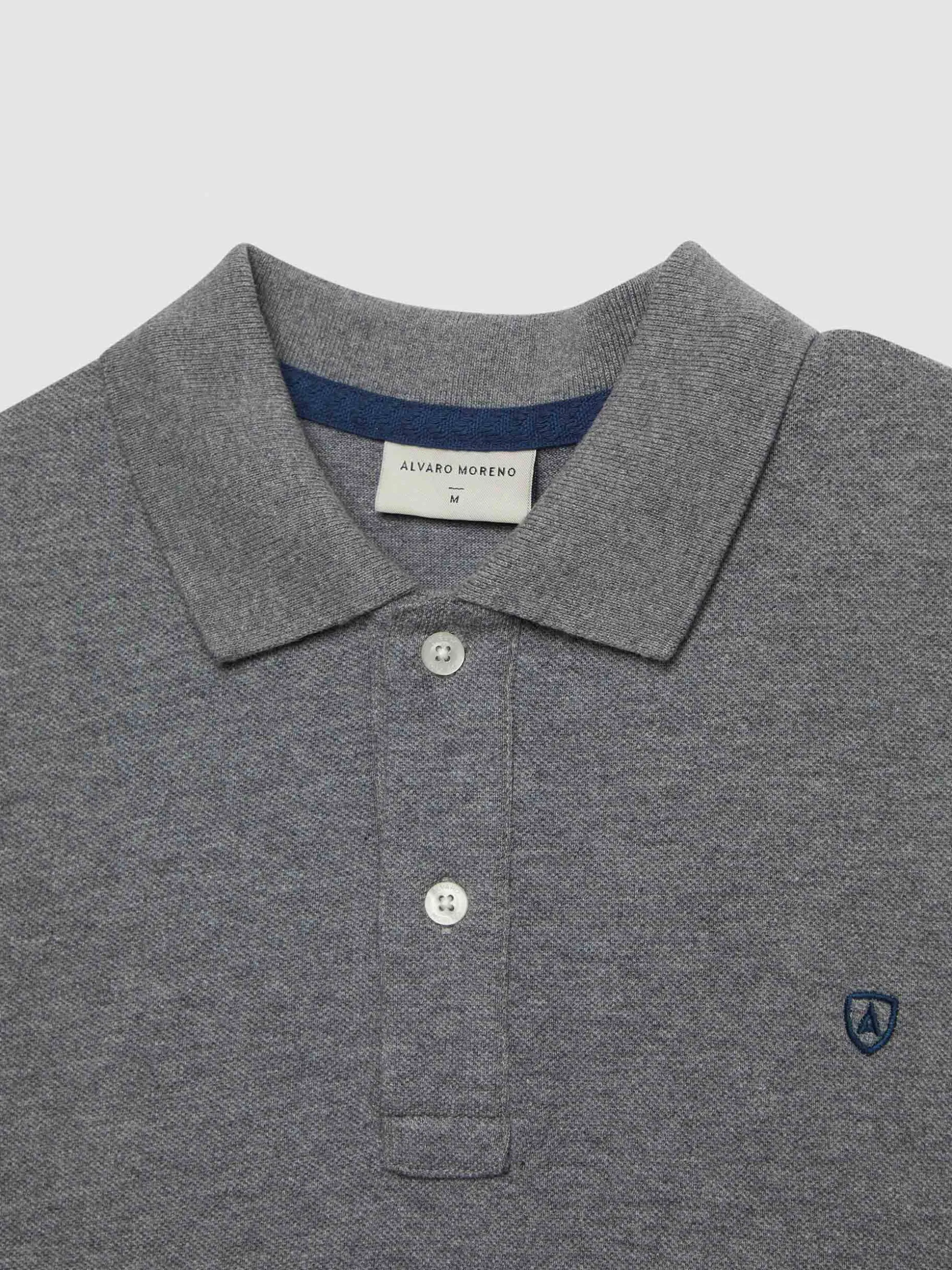 POLO BASIC GRIS