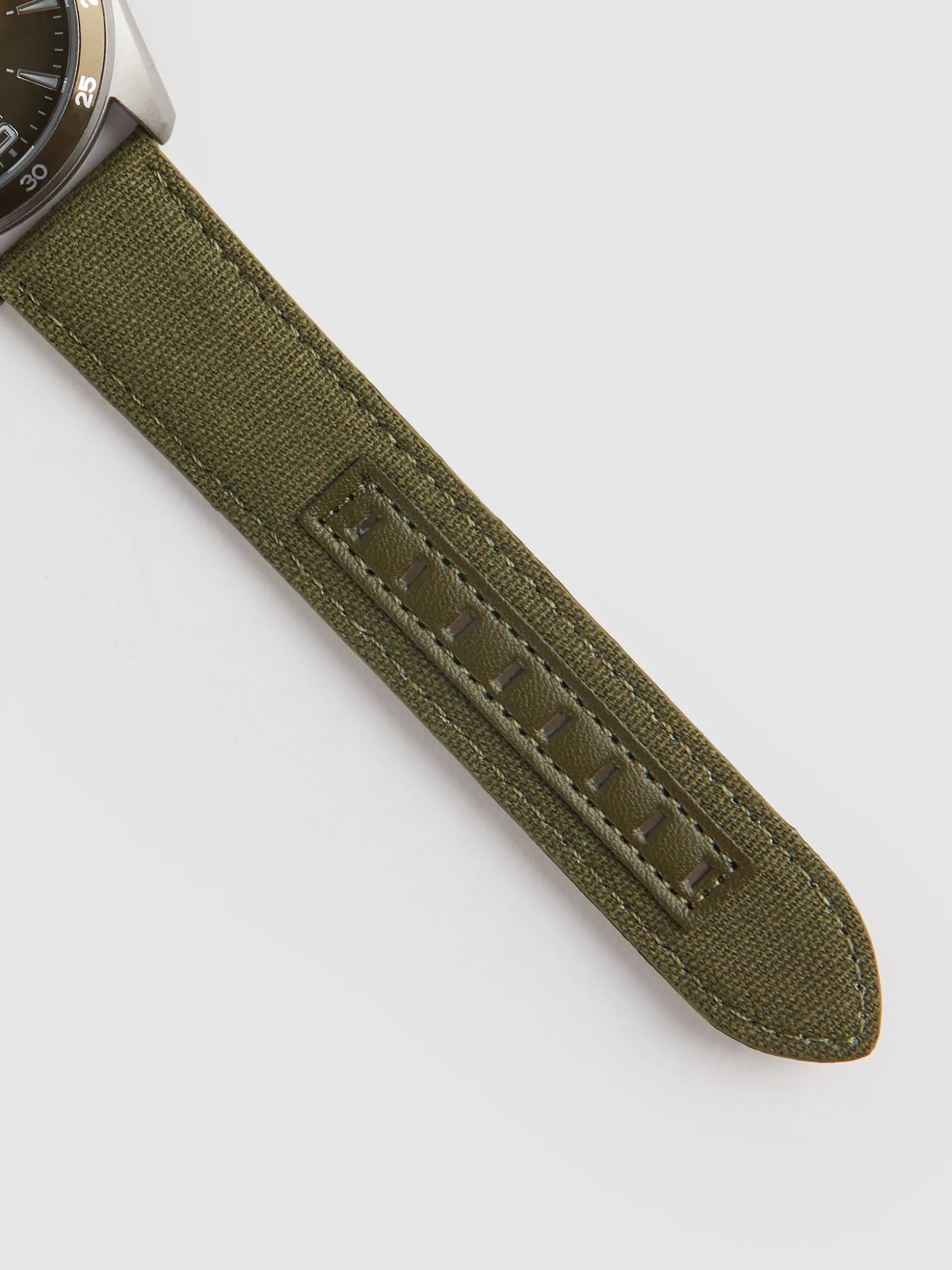 RELOJ CANVAS QUARTZ VERDE