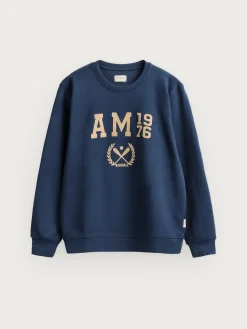 SUDADERA BASEBALL AZUL MARINO